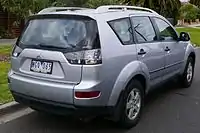 Mitsubishi Outlander LS (first facelift; Australia)