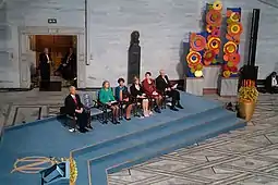 The Nobel Peace Prize ceremony in Oslo, Norway.