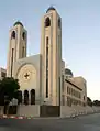 A Coptic church in Ramallah.