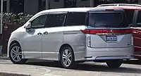 Pre-facelift Nissan Elgrand 250 Highway Star (TE52)