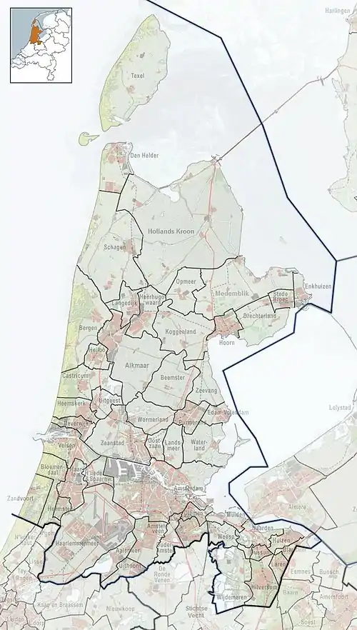 Lisserbroek is located in North Holland