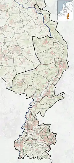 Born is located in Limburg, Netherlands