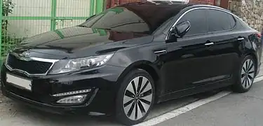 The First Minister, and other ministers, also use the Kia Optima