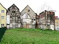 Ruined houses in Güstrow