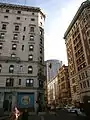 Former Hotel Touraine (at right), Masonic Temple (at left), 2010