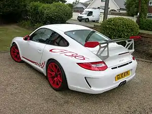 2010 Porsche 997 GT3 RS (post-facelift) rear