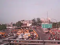 Road sign for Ikoyi Road and Obalende Road