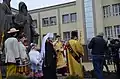 Opening of Cyril and Methodius monument in Donetsk