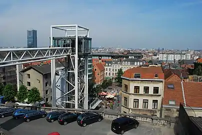 View from the Place Poelaert/Poelaertplein