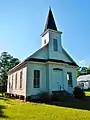 The Antioch Primitive Baptist Church was originally founded in 1832 in Pleasant Valley and moved to Louvale in 1851. Present church was erected in 1885 to replace the original log structure.