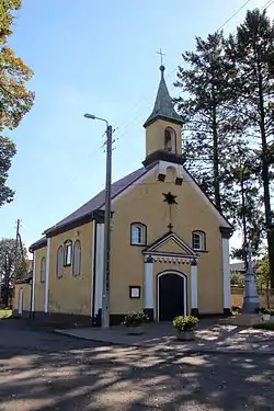 St. Anna's Chapel (built in 1842) in Kozłówki