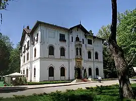 Știrbey palace in Buftea