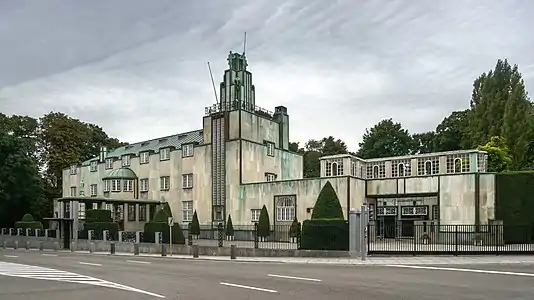The Stoclet Palace in Brussels by Josef Hoffmann (1905–1911)