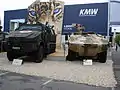 Boxer A1 with FLW 200+ on the Eurosatory 2012