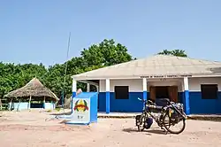 Border post at Buruntuma