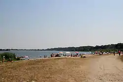 Beach at the Paczkowski Lake