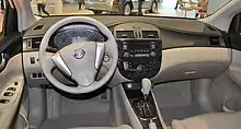 Interior (China-built model)