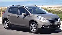 2013 Peugeot 2008 Active (pre-facelift, Australia)