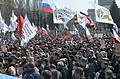 Pro-Russian protesters in Donetsk, 6 April 2014.