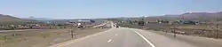 View west along Interstate 80 in Osino,June 2014