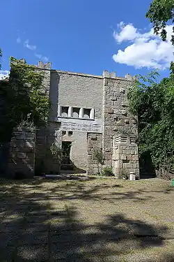 Entrance of Salgotarjani Street Jewish Cemetery