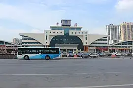 Shiyan Railway Station in July 2014