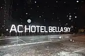 Bella Sky in the snow