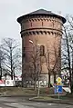 A water tower