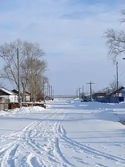 Village Rechnoe, Lebyazhyevsky District