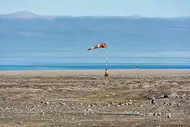 Windsock at Gjoa Haven Airport