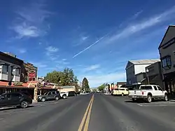 Main Street (SR 208) in downtown Yerington