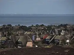 View over Kampen from Uwedüne