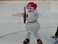Snowman, another mascot