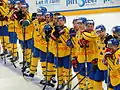 Team Sweden wins silver medals at 2015 Channel One Cup