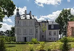 Renovated palace in Kamieniec