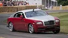 Wraith at the Goodwood Festival of Speed