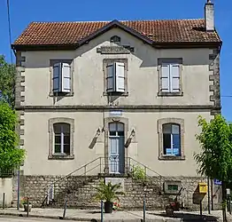The town hall in Pont-sur-l'Ognon
