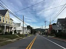 Main Street in Myersville