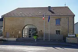 The town hall in Amblans-et-Velotte