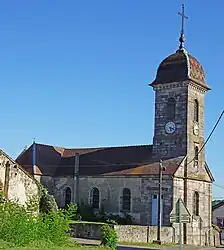 The church in Briaucourt