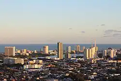 Partial image of the city of Recife in Pernambuco