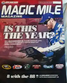 2016 New Hampshire 301 program cover, in the style of a tabloid. "Is This The Year?"