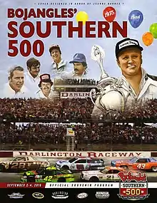 2016 Southern 500 program cover