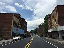 Main Street looking southwest