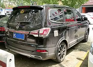 Dongfeng Fengxing SX6 rear (pre-facelift)