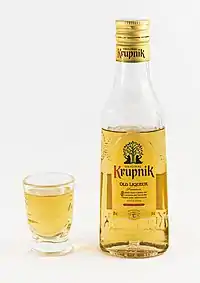 Krupnik, a national drink of Poland.