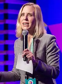 Chief Business Officer of Facebook Marne Levine (B.A., 1992)