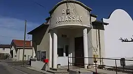 The town hall in Panassac