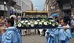 Girdle of Saint Mary during the procession in Wyck