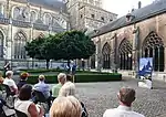 Carillon concert in the cloister yard of St Servatius'